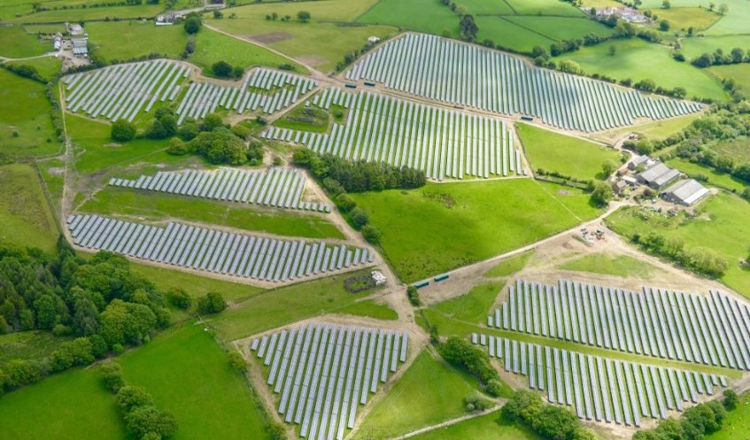 Ground-mounted photovoltaic plant for engineering and permitting services